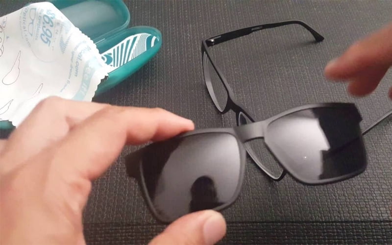 Magnetic Clip-on Sunglasses
